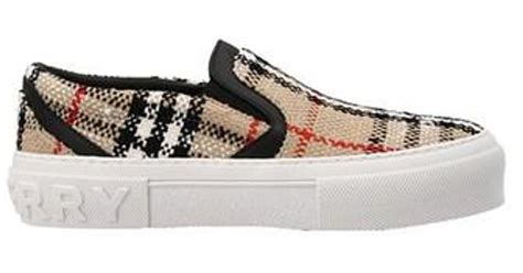 burberry sneakers for females|burberry women's slip on sneakers.